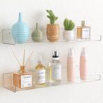 1 Pack Acrylic Shelves Wall Storage Floating Display Shelf