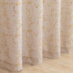 Gold Foil Printed Blackout Curtains - Image 3