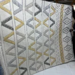 vibrant patterned rug