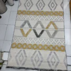 medium size decorative rug